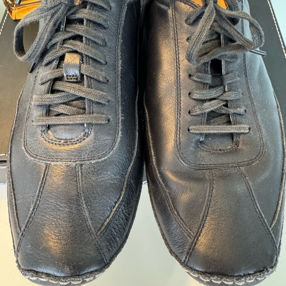 Cole Haan Black Leather Oxfords Lace Men’s SZ 10 - Picture 2 of 14